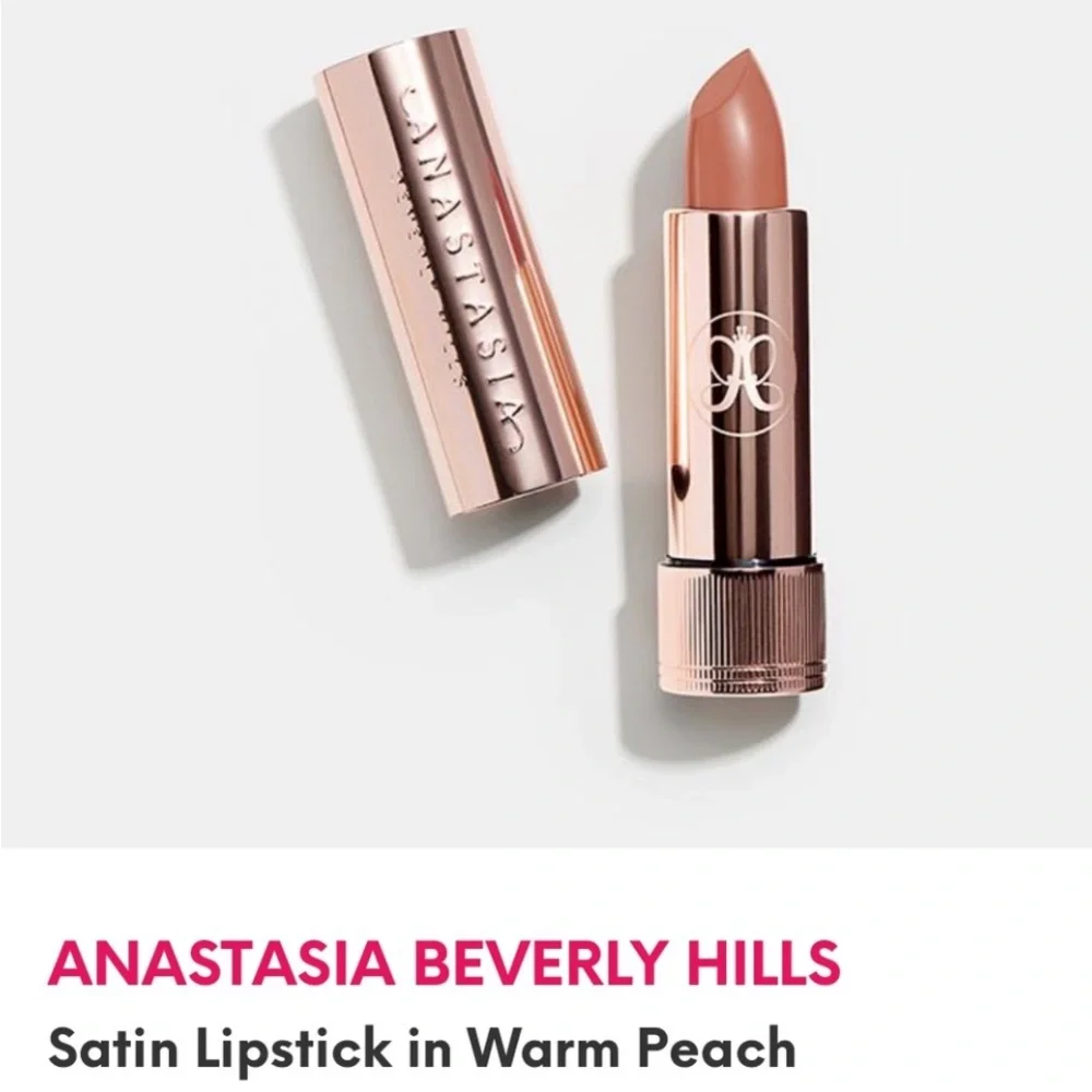 ANASTASIA BEVERLY HILLS Satin Lipstick in Warm Peach